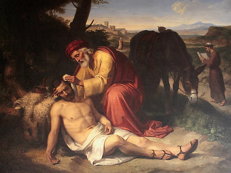 1811-Pelegrí Clavé i Roqué - Il buon samaritano
